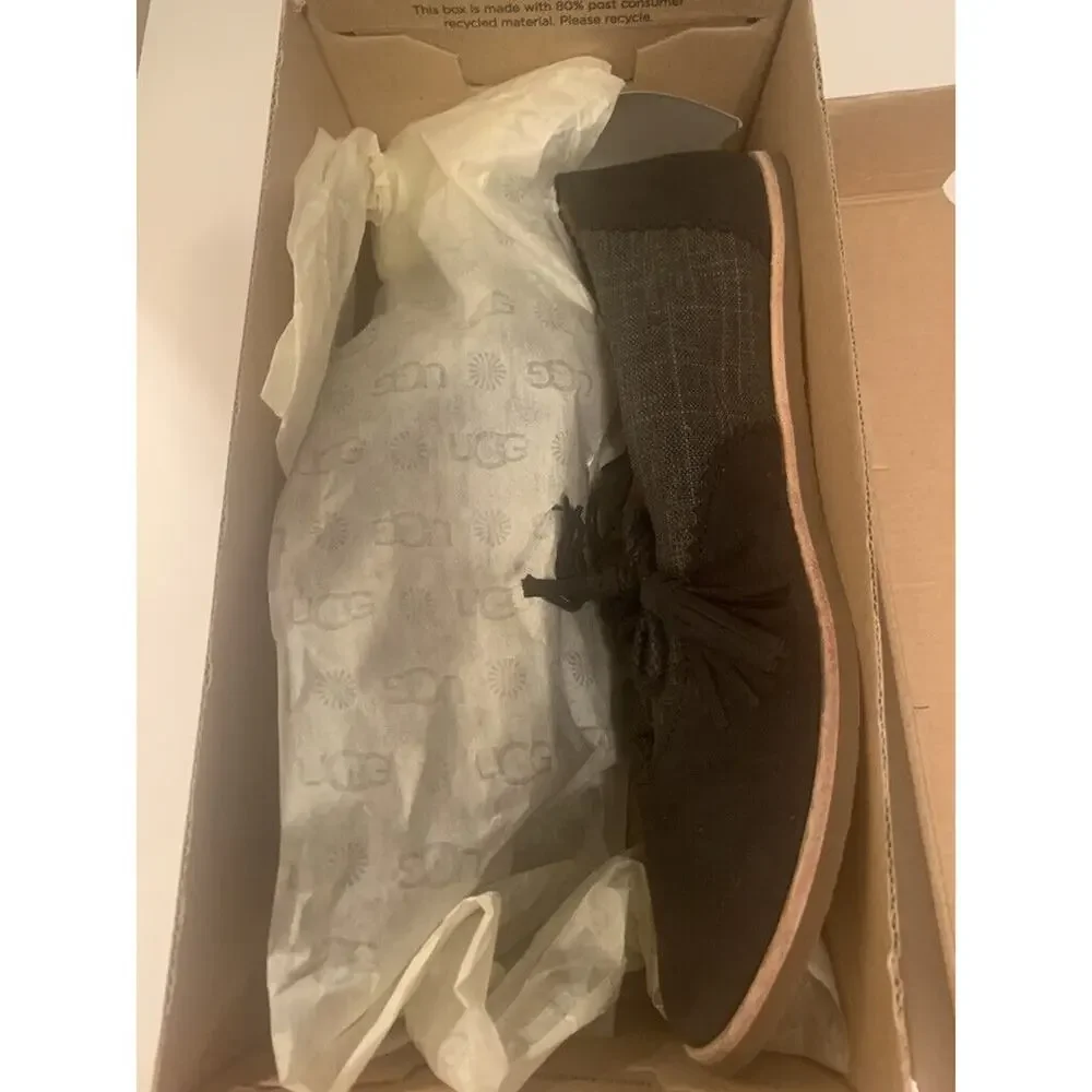 Ugg NEW WITH BOX Nolita Black and Gray Size 7.5 / UK 6 / EU 38.5